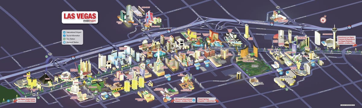 kasino karta Las Vegas