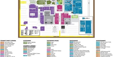 Stadens centrum-Las Vegas karta